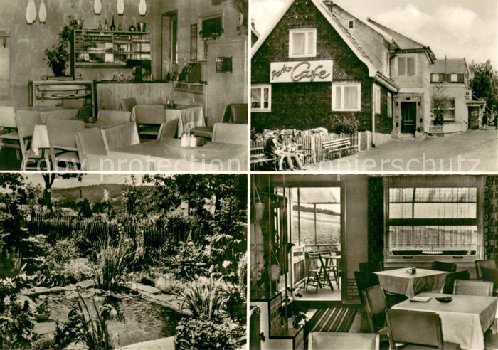 Hinterrod Waffenrod HO Speiserestaurant Park Cafe Bar Terrasse FDGB Vertragshaus