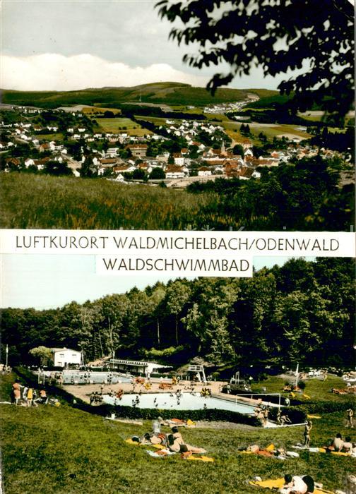 Waldmichelbach Panorama Waldschwimmbad