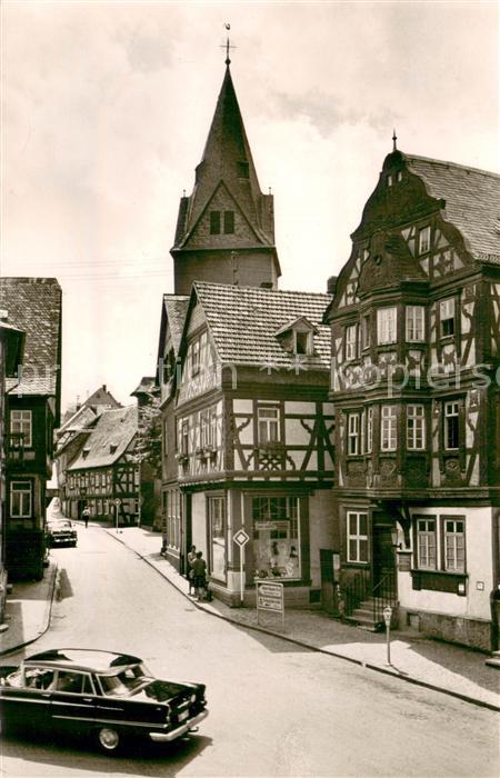 Idstein Koenig Adolf Platz mit Unionskirche