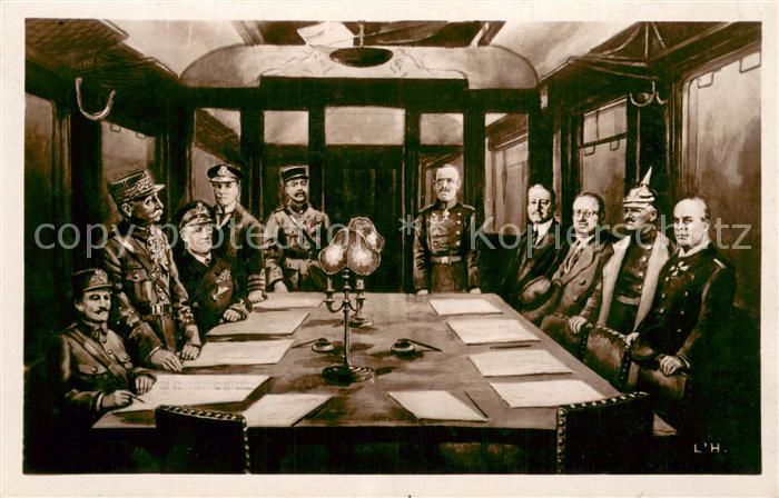 Compiegne 60 Signature de l´Armistice