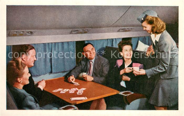 Kartenspiel-Postkarte Kartenspiel in Zug