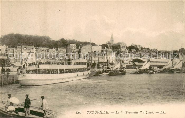 Schiffe Ships Navires LL.Nr.286 Trouville