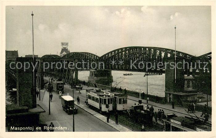 Strassenbahn Maspontoj en Rotterdam