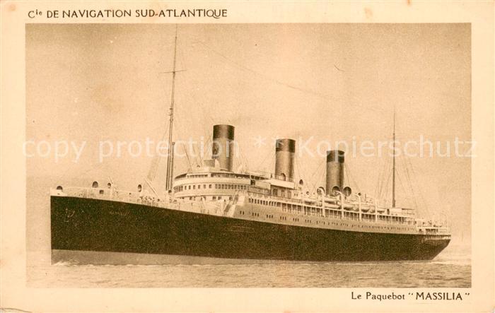 Dampfer Oceanliner MAssILIA