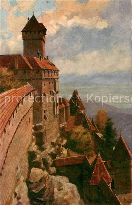 Alsace Elsass Schloss