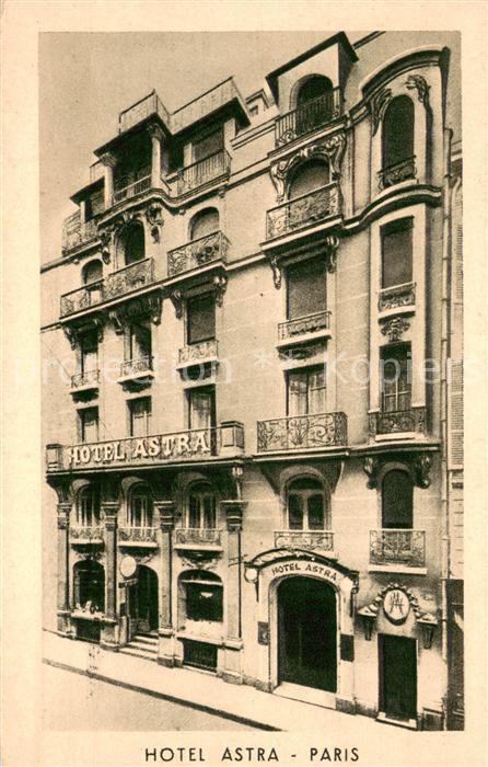 Besonderheiten Hotel Astra Paris