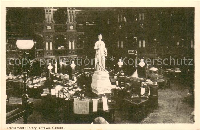 Parlament Library Ottawa Ganada