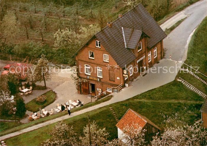 Borstel Niederelbe Gaststaette Hans Peter Stubbe Fliegeraufnahme