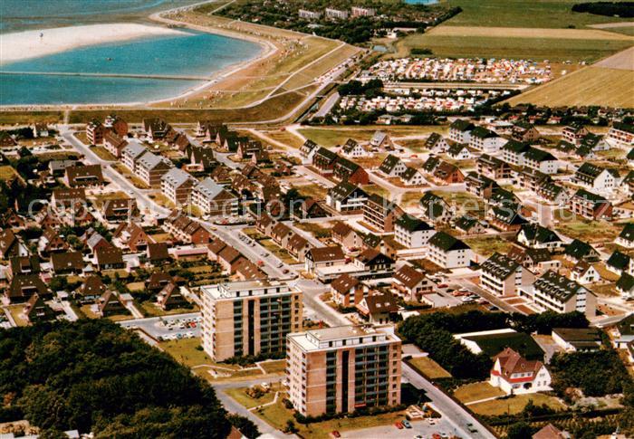 Buesum Nordseebad Fliegeraufnahme