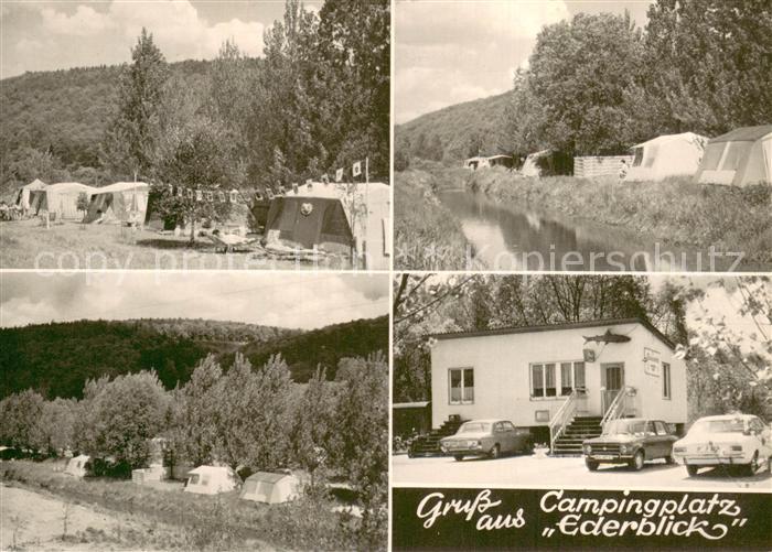 Mandern Waldeck Campingplatz Ederblick Gaststaette Fischerhuette