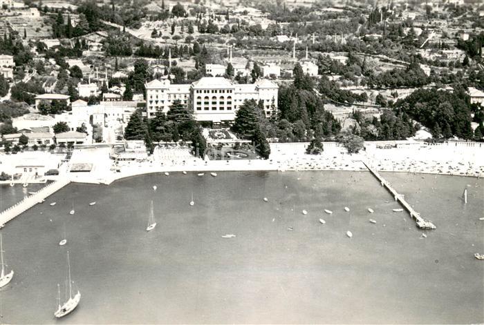 Portoroz Portorose Piran Istrien Slovenia Palave Hotel Fliegeraufnahme