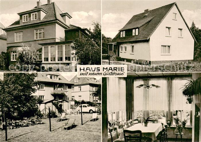 Bad Nenndorf Haus Marie mit neuem Gaestehaus Garten