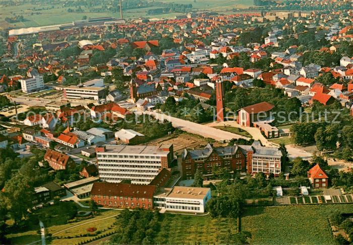 Varel Jadebusen Fliegeraufnahme