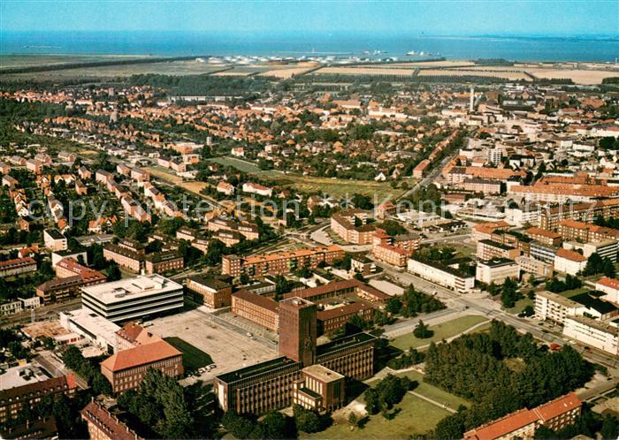 Wilhelmshaven  CITY Fliegeraufnahme