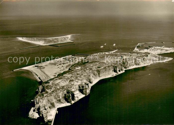 HELGOLAND Insel Schleswig-Holstein Fliegeraufnahme