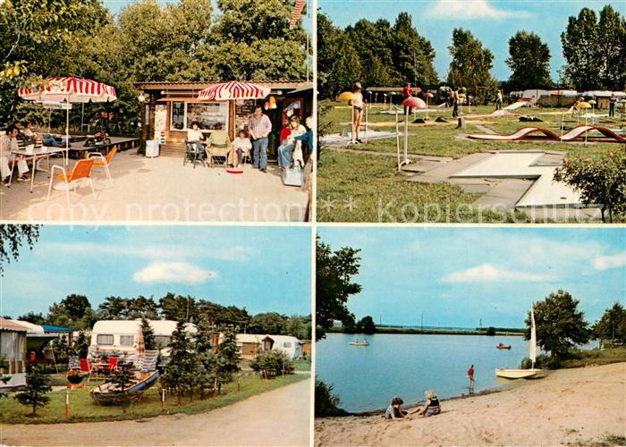 Luedershausen Freizeitcenter am Reihersee Minigolf Spielhalle Strandpartie
