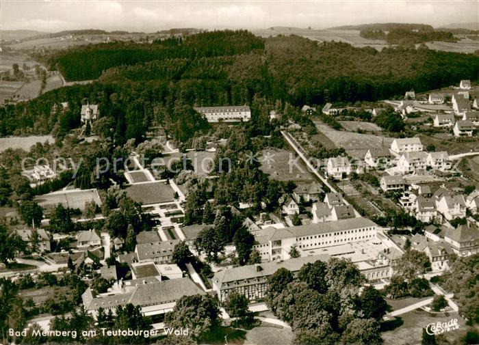 Bad Meinberg Moor und Kohlesaeure Heilbad Fliegeraufnahme