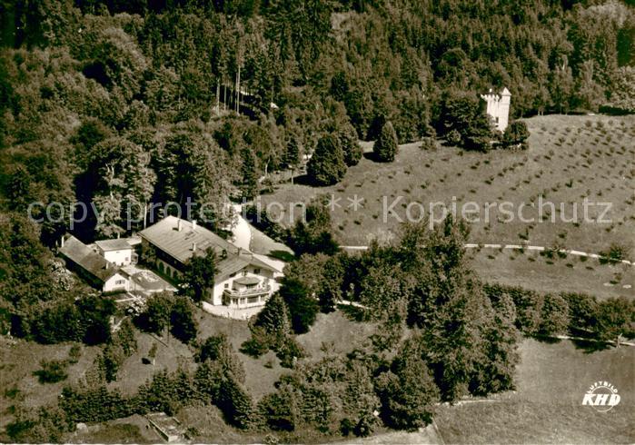 Feldkirchen-Westerham DRK Erholungsheim Hohenfried Fliegeraufnahme