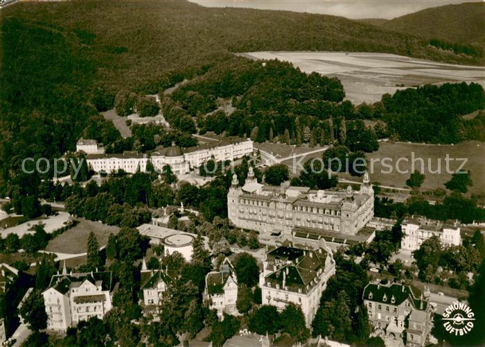 Bad Wildungen Kuranlagen Fliegeraufnahme