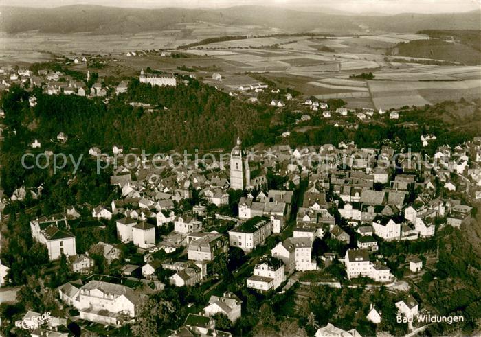 Bad Wildungen Fliegeraufnahme