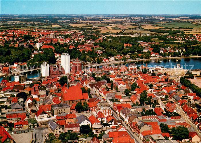 Eckernfoerde Ostseebad Fliegeraufnahme