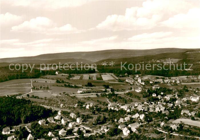 Wuestenrot Wesleyheim am Spatzenwald Fliegeraufnahme
