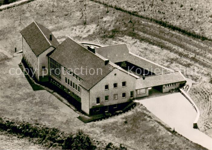 Hoexter Weser Jugendherberge Fliegeraufnahme