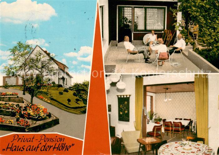 Ziegenhagen Witzenhausen Pension Egon Muehlhausen Terrasse Gaststube