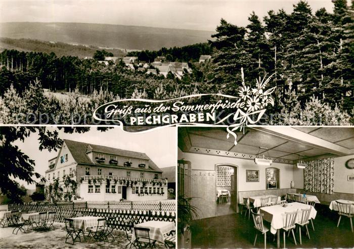 Pechgraben Panorama Gasthof Pension Frankenwald Gaststube