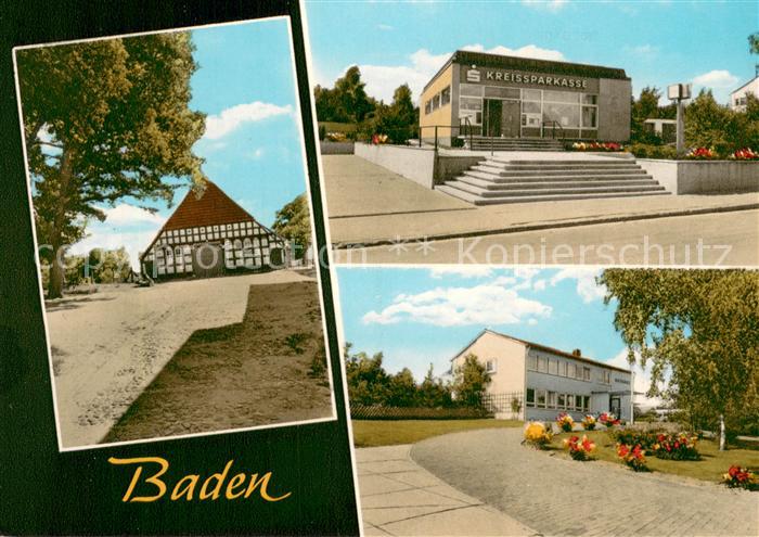 Baden Achim Kreissparkasse Park Fachwerkhaus