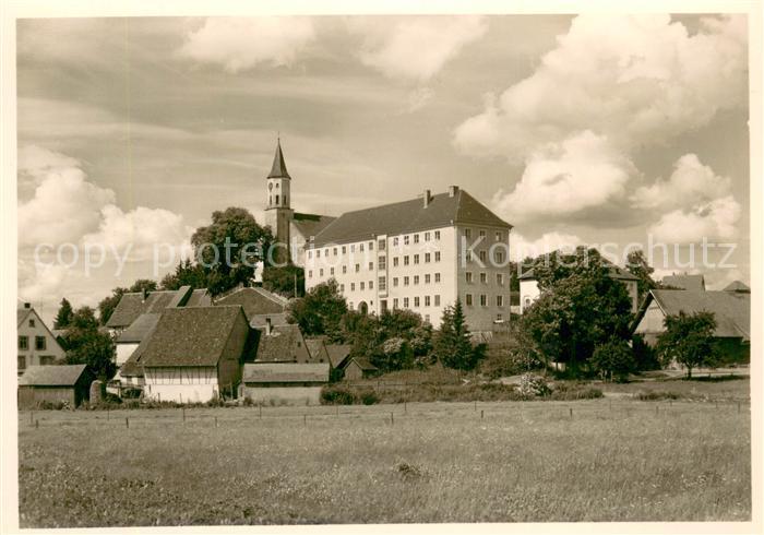 Oggelsbeuren Piuspflege Volksschul Knabenheim Kirche