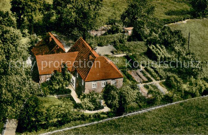 Rorup Gastwirtschaft zum Wiesengrund Fliegeraufnahme