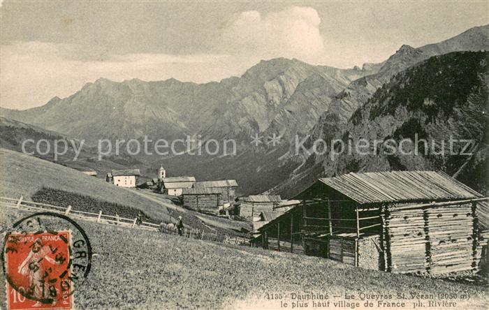 Dauphine Le Queyras St Veran le plus haut village de France