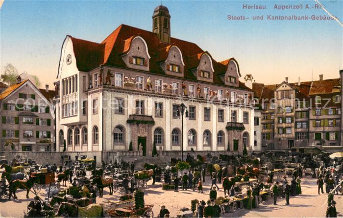 Herisau AR Staats und Kantonalbank Gebaeude