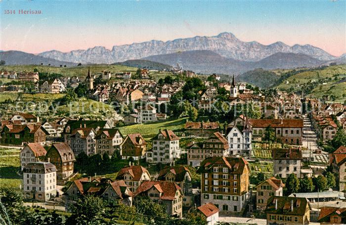 Herisau AR Panorama Militaersache