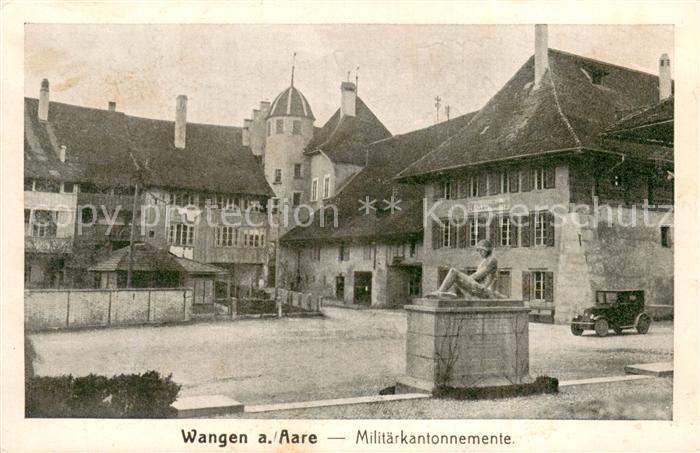 Wangen Aare BE Militaerkantonnemente Militaersache