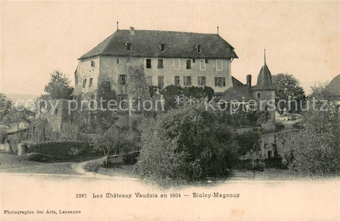 Bioley-Magnoux VD Les Chateaux Vaudois en 1904