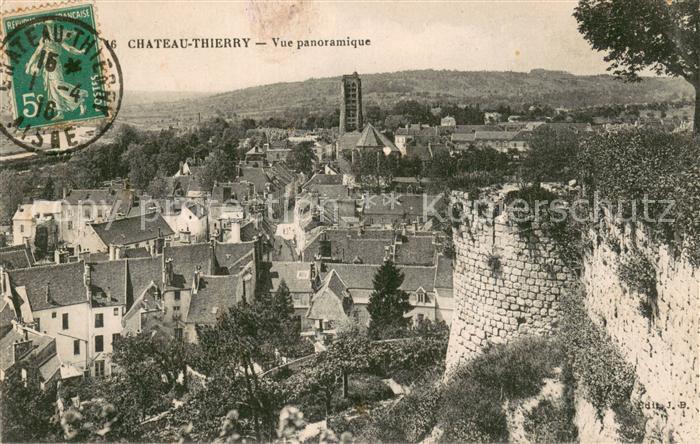 Chateau-Thierry Vue panoramique