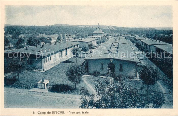 Bitche 57 Moselle Camp de Bitche Vue generale