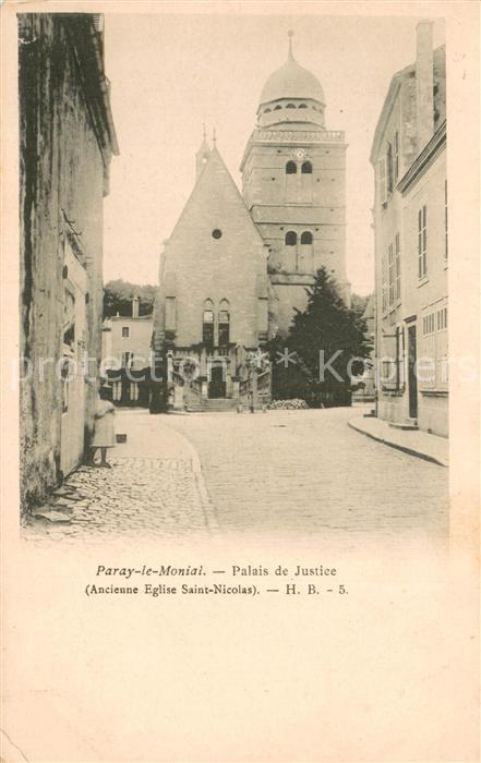 Paray-le-Monial Palais de Justice Ancienne Eglise Saint Nicolas