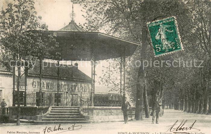 Pont-a-Mousson 54 La Kiosque Boulevard le Riolles
