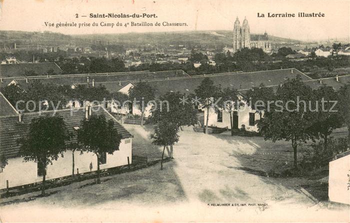 Saint-Nicolas-de-Port 54 Vue generale prise du Camp du 4e Bataillon de Chasseurs