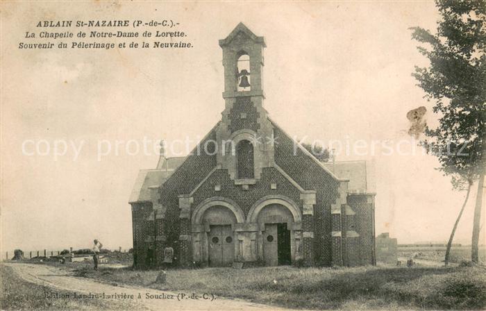 Ablain-Saint-Nazaire La Chapelle de Notre Dame de Lorette
