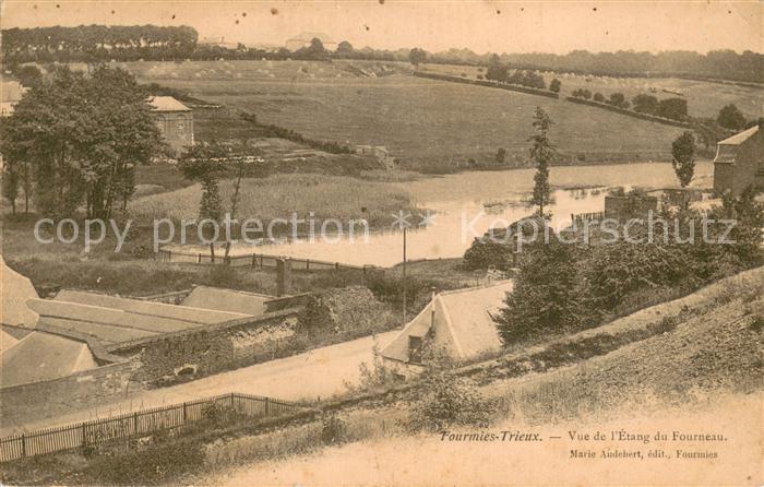 Trieux-Fourmies 59 Vue de l’Etang du Fourneau