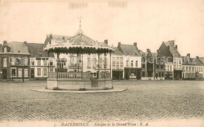 Hazebrouck Kiosque de la Grand Place
