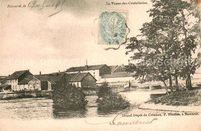 Baccarat 54 La Vanne des Cristalleries