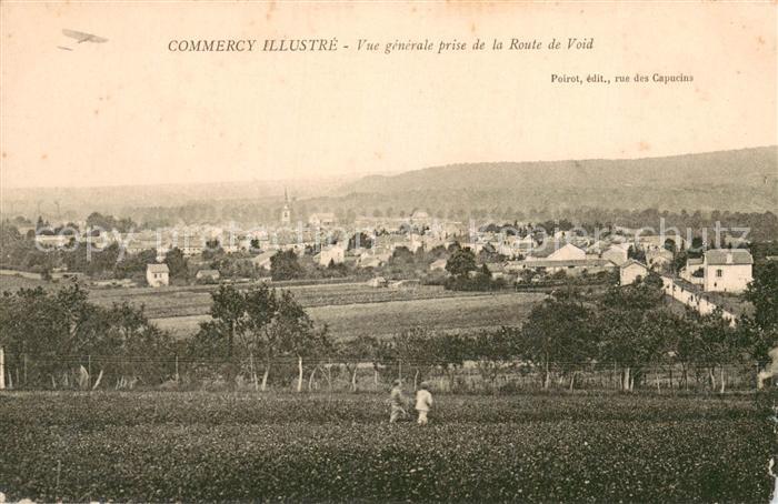 Commercy 55 Meuse Vue generale prise de la Route de Void