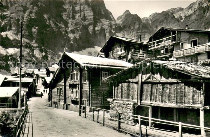 Leukerbad VS Dorfpartie mit Gemmi
