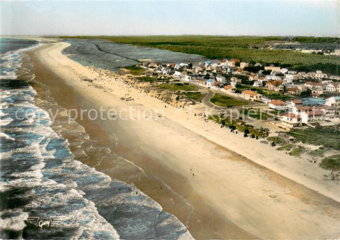 Notre-Dame-de-Monts La Plage Vue aerienne