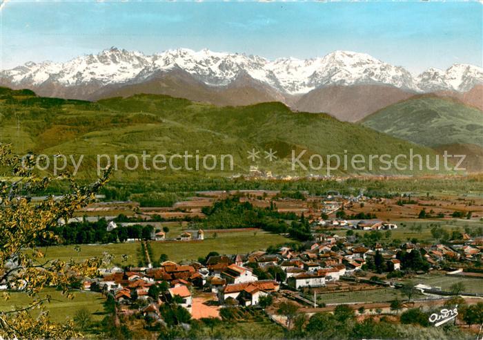 Crolles Vue generale chaine de Belledonne
